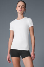 Alosoft Finesse Tee – White - Image 2