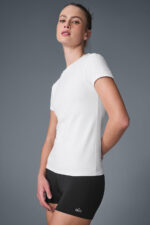 Alosoft Finesse Tee – White - Image 4