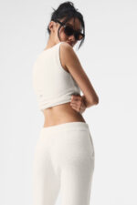 Snuggle Up Sweater Short Sleeve – Ivory - Image 4