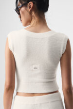 Snuggle Up Sweater Short Sleeve – Ivory - Image 5