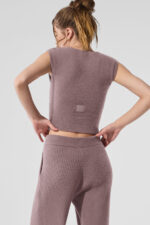 Snuggle Up Sweater Short Sleeve – Mushroom