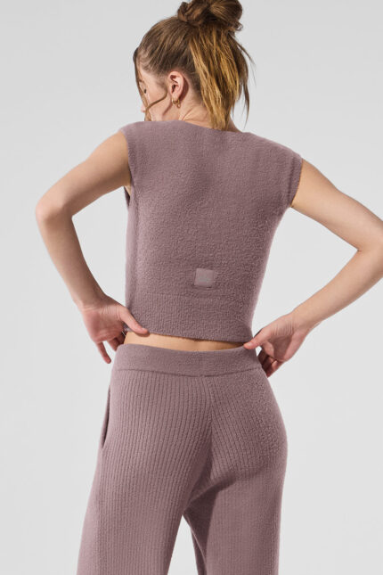 Snuggle Up Sweater Short Sleeve – Mushroom