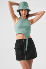 Alosoft Ribbed Revelation Tank – Botanical Green - Image 4