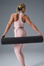 Alosoft Ribbed Revelation Tank – Ballet Pink - Image 2
