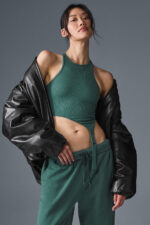 Alosoft Ribbed Revelation Tank – Winter Ivy - Image 4