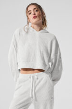 Muse Hoodie – White Heather - Image 2
