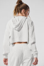 Muse Hoodie – White Heather - Image 5