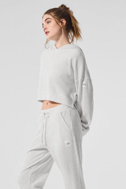 Muse Hoodie – White Heather