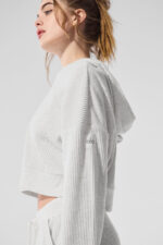 Muse Hoodie – White Heather - Image 3
