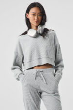 Muse Hoodie – Athletic Heather Grey - Image 3