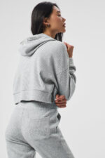 Muse Hoodie – Athletic Heather Grey - Image 5