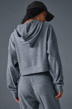 Muse Hoodie – Steel Grey Heather - Image 3