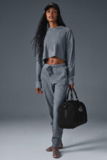 Muse Hoodie – Steel Grey Heather - Image 4