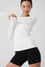Alosoft Finesse Long Sleeve – White