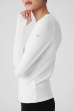 Alosoft Finesse Long Sleeve – White - Image 2