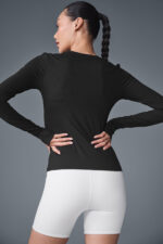 Alosoft Finesse Long Sleeve – Black - Image 2