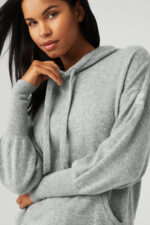 Cashmere Jet Set Hoodie – Dove Grey Heather