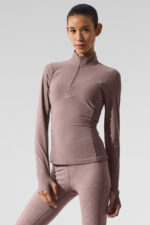 Alosoft 1/2 Zip Rapid Pullover – Mushroom - Image 5