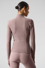 Alosoft 1/2 Zip Rapid Pullover – Mushroom - Image 2