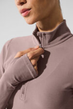 Alosoft 1/2 Zip Rapid Pullover – Mushroom - Image 4
