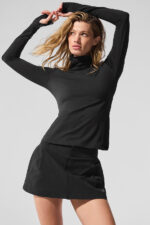 Alosoft Refine Turtleneck – Black - Image 4
