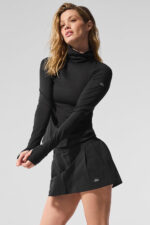 Alosoft Refine Turtleneck – Black - Image 3