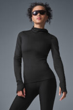 Airlift Winter Warm Hooded Runner – Black - Image 4