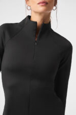Airlift Winter Warm 1/4 Zip Long Sleeve – Black - Image 4