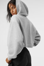 Bae Hoodie – Athletic Heather Grey - Image 5