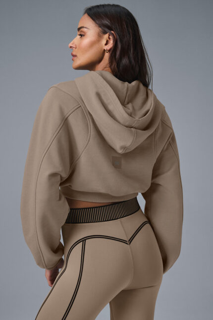 Sweet Escape Zip Up Hoodie – Gravel