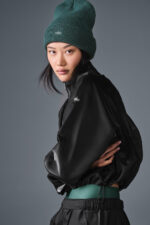 Cropped Afterglow Pullover – Black - Image 3