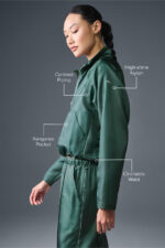 Cropped Afterglow Pullover – Winter Ivy - Image 4