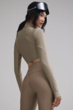Airlift Winter Warm Ski Time Long Sleeve – Light Cocoa - Image 2
