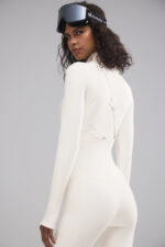 Airlift Winter Warm Mesh Ski Time Long Sleeve – Ivory - Image 2
