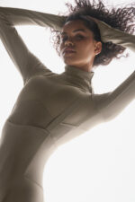 Airlift Winter Warm Mesh Ski Time Long Sleeve – Light Cocoa - Image 3