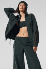 Origin Full-Zip Track Jacket – Charcoal Green