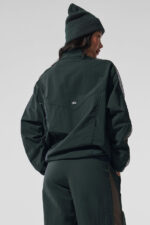 Origin Full-Zip Track Jacket – Charcoal Green - Image 2