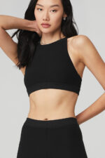 Alosoft High-Waist Iconic 90s Capri – Black - Image 2