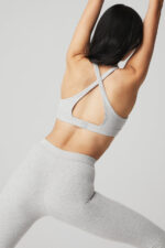 Alosoft High-Waist Iconic 90s Capri – Athletic Heather Grey - Image 2