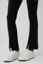Airbrush 7/8 High Waist Flutter Legging – Black - Image 5