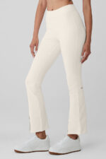 Airbrush High-Waist 7/8 Flutter Legging – Ivory - Image 4
