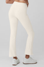 Airbrush High-Waist 7/8 Flutter Legging – Ivory - Image 2