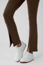 Airbrush High-Waist 7/8 Flutter Legging – Espresso - Image 5