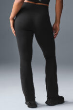 Airbrush High-Waist Bootcut Legging – Black - Image 2