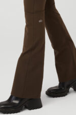 Airbrush High-Waist Bootcut Legging – Espresso - Image 5
