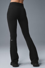 Airbrush High-Waist 7/8 Bootcut Legging – Black - Image 3