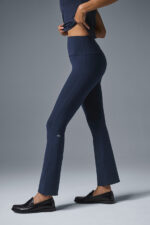 Airbrush High-Waist 7/8 Bootcut Legging – Navy - Image 4