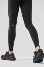 Airbrush Winter Warm High-Waist Nocturne Legging – Black - Image 5