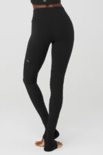 Airbrush High-Waist Highlight Goddess Legging – Black - Image 4