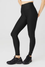Airlift Winter Warm High-Waist Legging – Black - Image 5